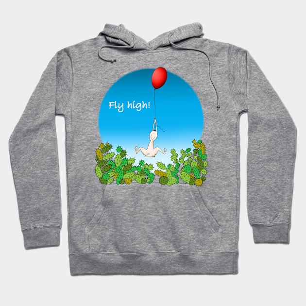 Fly high! Hoodie by Smoky Lemon